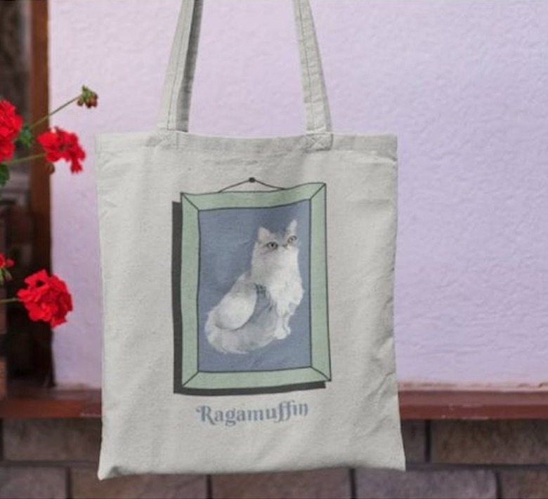 Ragamuffin Cat Canvas Bag