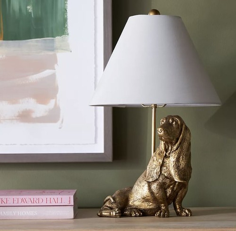 Hound Dog Table Lamp