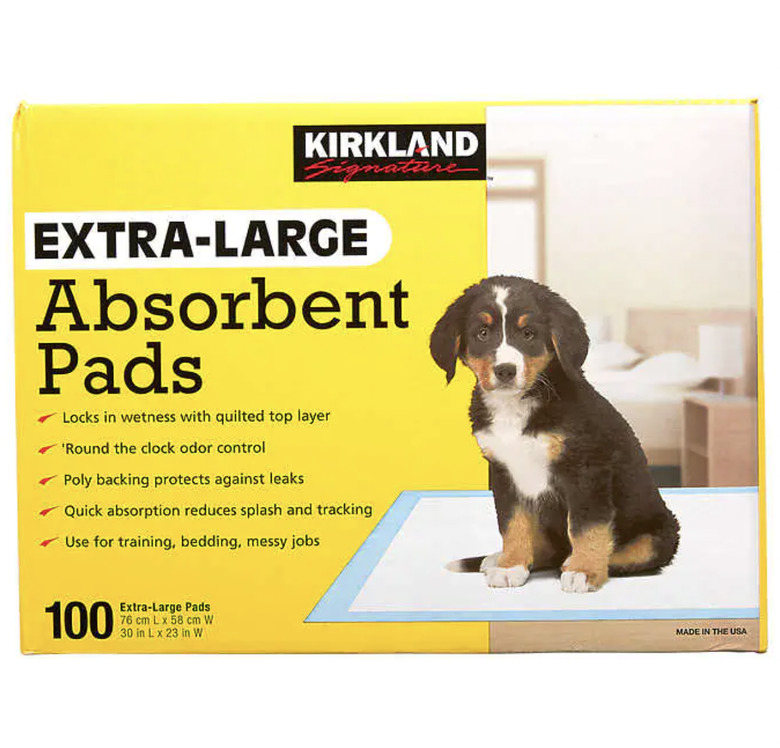 Kirkland Signature Extra-Large Absorbent Pads, 30 in L X 23 in W, 100-count