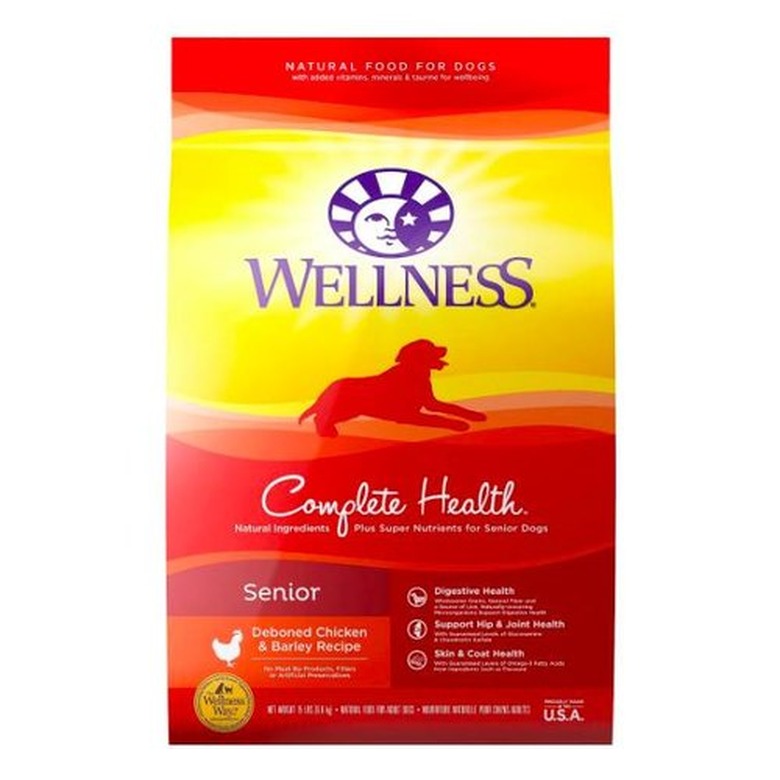 Wellness Complete Health Senior Deboned Chicken & Barley Recipe Dry Dog Food