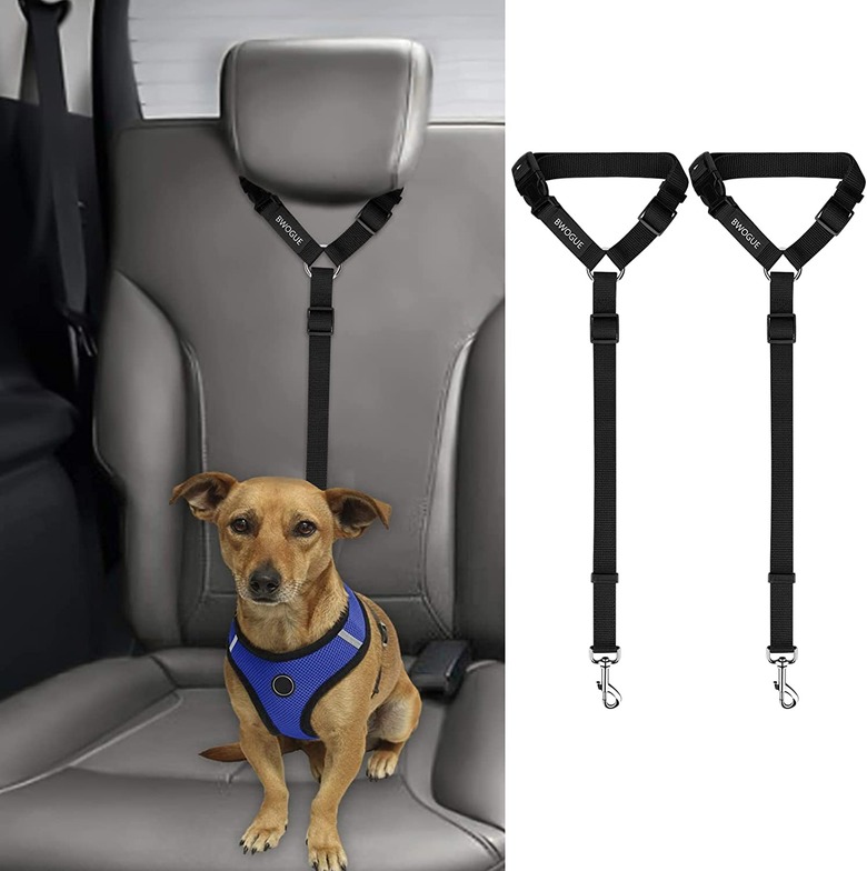 BWOGUE 2-Pack Dog Cat Safety Seat Belt