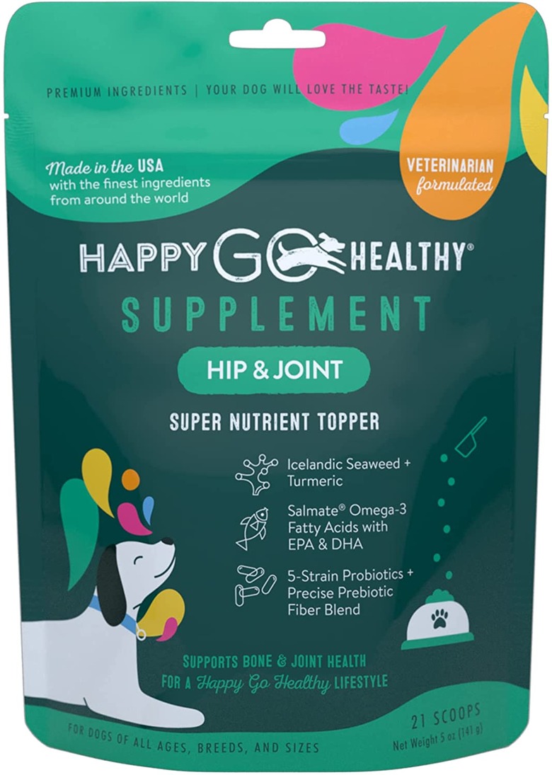 HAPPY GO HEALTHY Hip & Joint Supplements for Dogs