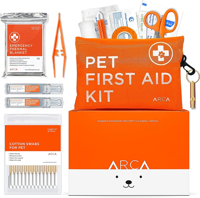 ARCA PET Dog First Aid Kit, 35 Pieces