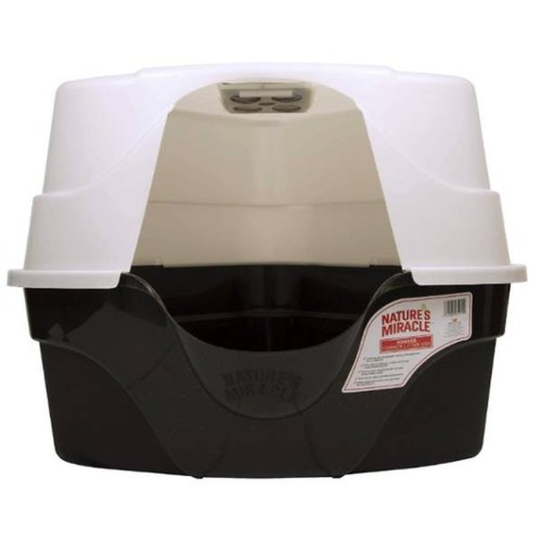 Nature's Miracle Hooded Corner Litter Box