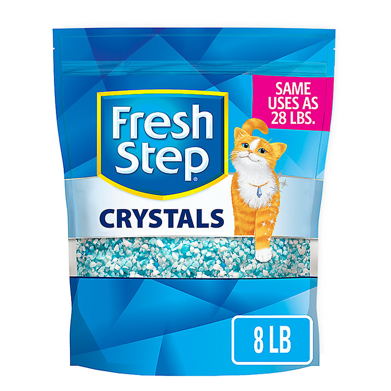 Fresh Step Fresh Scented Non-Clumping Crystal Cat Litter, 8-lb bag