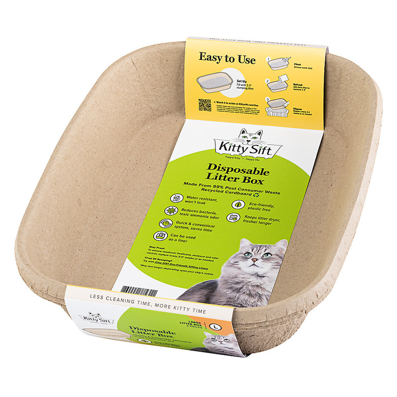 Kitty Sift Disposable Litter Box