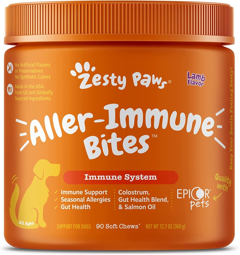 Zesty Paws Allergy Immune Supplement for Dogs