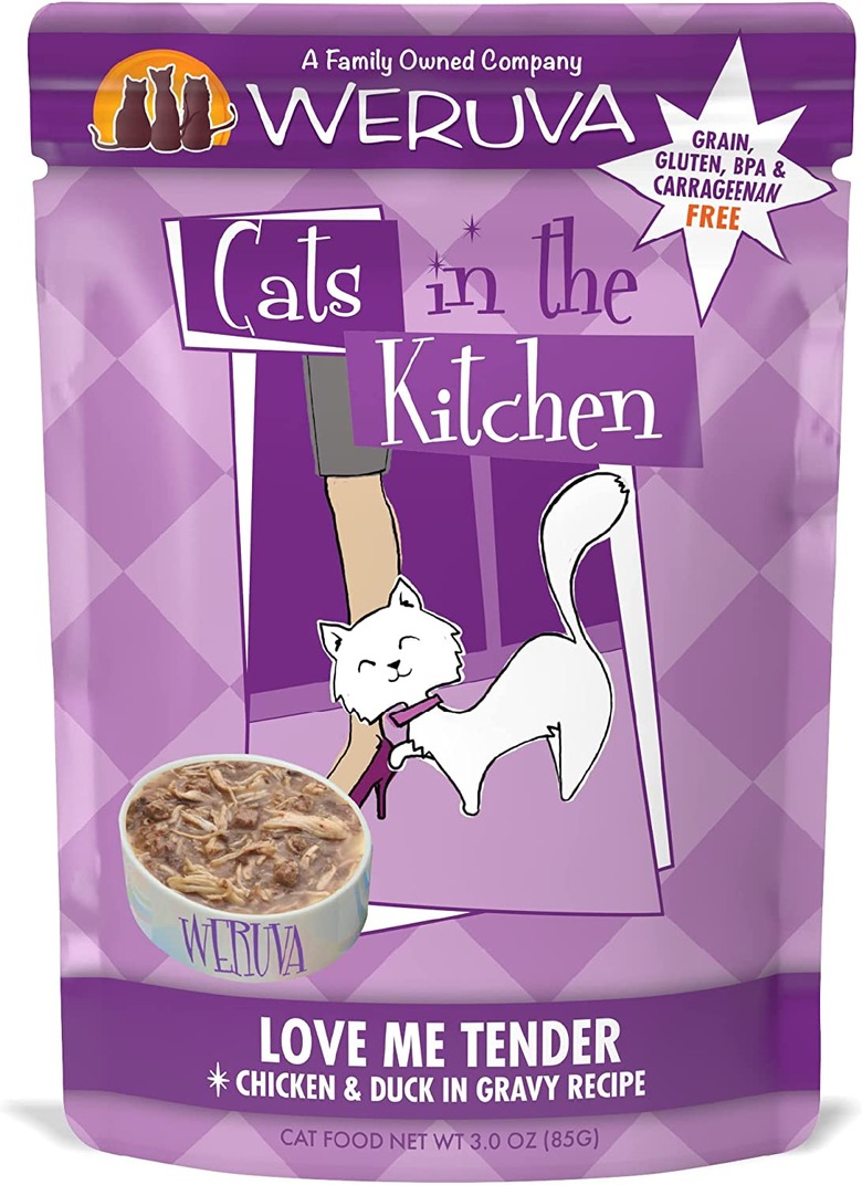 Weruva Cats in the Kitchen Love Me Tender Chicken and Duck Recipe, 12-Count