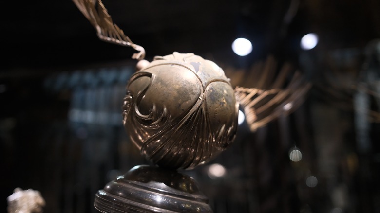 golden snitch movie prop